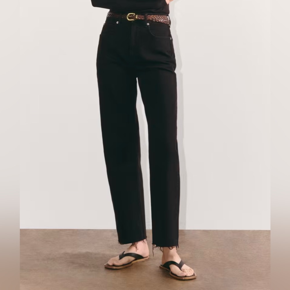 Everlane Way High Denim -Coal -27L